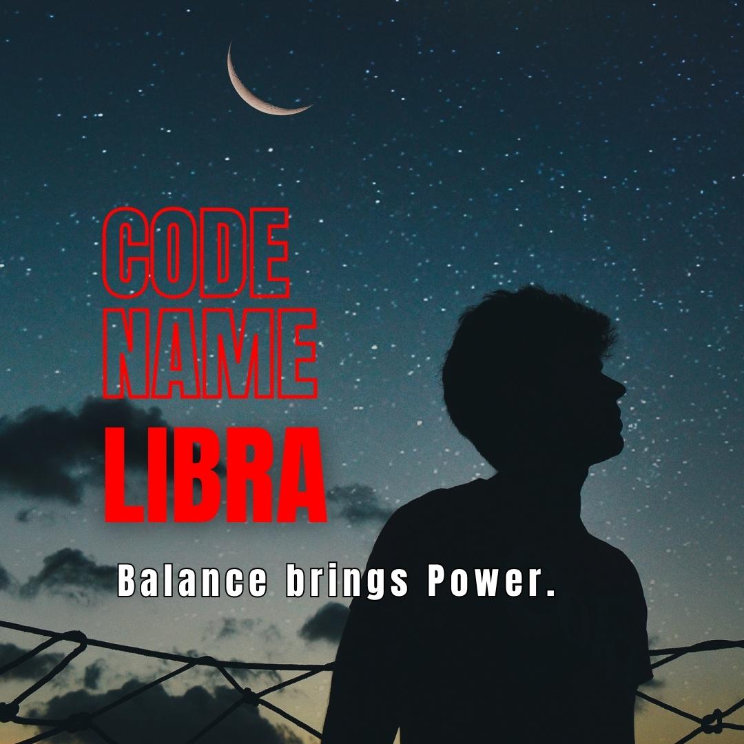 Libra zodiac eBook cover — Code Name Libra astrology guide by Zodiacphobia