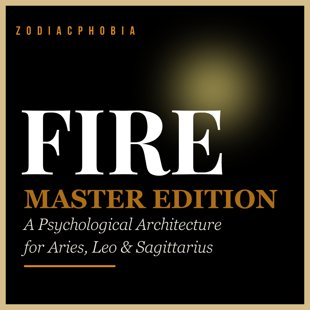 FIRE - Element Master Edition cover representing stability, endurance, and grounded psychological strength